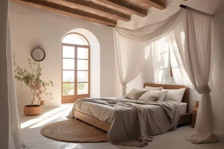 Chambre d'adultes épurée