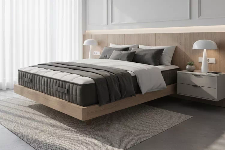 Vue sur un joli matelas Emma