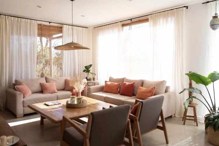 Salon vintage moderne