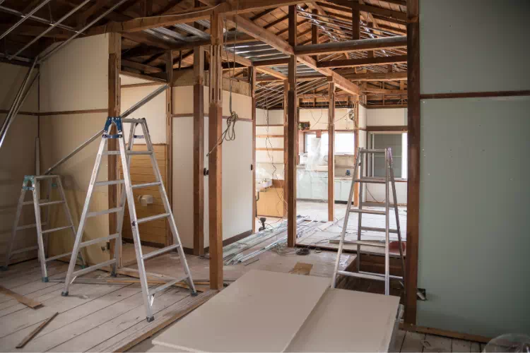 Maison en rénovation