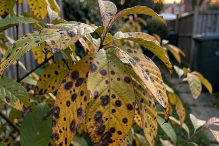Photinia Malade