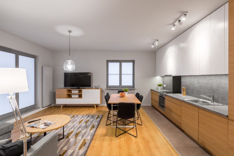 Appartement fonctionnel avec de nombreux rangements