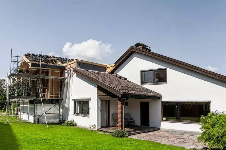 Agrandissement d'une maison